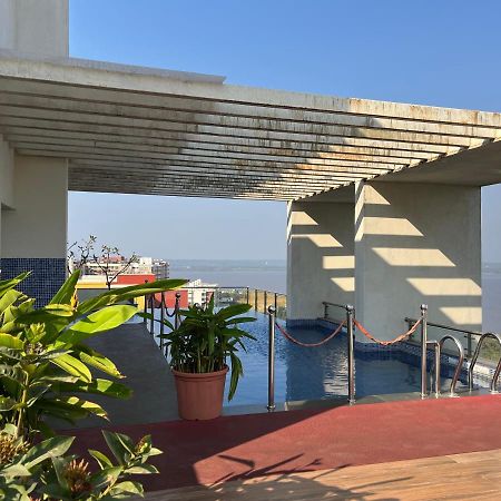 Studio Apt With Rooftop Panoramic Views @ Dabolim Vāsco Da Gāma Eksteriør bilde